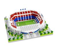 Set di micro blocchi da costruzione per stadio di calcio di Barcellona, micro mini mattoncini per architettura, set per adulti, blocchi da costruzione per campi da calcio, regalo per ragazze e ragazzi