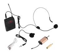 Set di Microfoni con Head-Wear + Ricevitore per Microfoni da Bavero Lavali3560