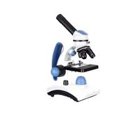 Set di microscopi con ingrandimento 40X-1000X, luci a LED, struttura in metallo, strumenti for la preparazione dei vetrini