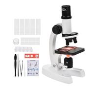 Set di microscopio per bambini, 300X, 600X, 1200X, kit di scienza con ferrami