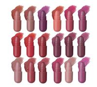 Set di mini 18 colori di gloss a forma di pillola