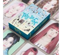 Set di mini card per il 10° anniversario delle TWICE | Mini card di idol K-pop delle TWICE | Merchandising da collezione per fan delle TWICE | Carte stile LOMO carine | Decorazioni per album e diario 