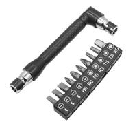 Set di mini cricchetto, 11 pezzi, universale, Precision Heavy Duty, 11 x 3,5 cm, spessore 3,5 cm, cricchetto, per riparazioni elettriche, kit di attrezzi per auto