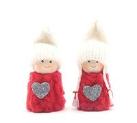 Set di mini decorazioni per albero di Natale, graziose bambole, decorazione per la casa, idea regalo per Capodanno