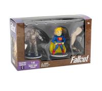 Set Di Mini Figure Fallout T-60 E Vault Boy (Power) (Build-A-Figure Deathclaw)