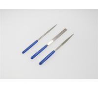 Italeri 50820 Set 3 Lime, Mini Diamond File Set, 100 mm