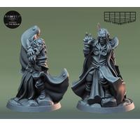 Set Di Miniature Di Maghi Elfi Figurine Per RPG Come D&D 5E Pathfinder