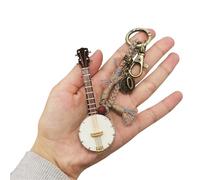 Set Di Miniature Di Strumenti Musicali Mini Modello Di Chitarra In Legno Ornamentale Strumento Musicale Che Non Può Essere Suonato(10cm banjo)