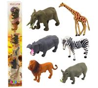 Set di Miniature Realistiche di Animali Selvatici 6 pezzi