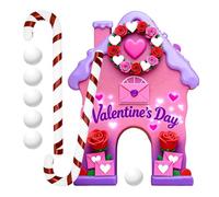 Set di minigolf: kit di Candy Cane Club, Golf natalizio, attività di gioco da tavolo compatto, ideale per San , coppie, uomini, donne, golfisti, collegamenti familiari