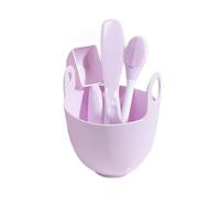 Set di miscelazione del viso in silicone con spazzola e strumenti riutilizzabili per una preparazione senza sforzo della cura della pelle
