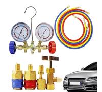 Set di misuratori ACh, misuratore di aria condizionata, misuratore professionale multifunzione, AC Freon, dispositivo portatile per test del refrigerante, forniture per condizionamento