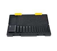 Set di misuratori altezza, barra installazione precisione in alluminio for accessori for router e seghe da banco Installazione for la lavorazione del legno(Noir)