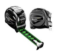 Set Di Misurazione Metro - Misuratore Auto -blocco Retrail | Flexome Sé, Misuratori A Nastro, 10 Metri | Strumento Fluorescente A Doppia Portatile Per L'agricoltura Made