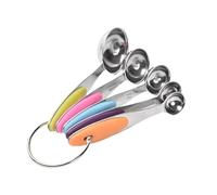 Set di misurini e cucchiai dosatori in acciaio inossidabile da 5/10 pezzi impilabili for tè caffè utensili cucina(5Pcs Measuring Spoon)