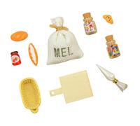 Set di mobili da cucina in miniatura per gli appassionati di casa delle bambole e gli hobbisti del 1/12