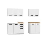 Set di mobili da cucina Katia SET200 ARTISON WHITE