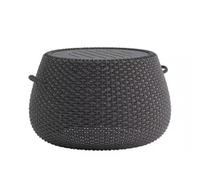 Set di mobili da esterno con tavolino da caffè e tavolino per cortile, veranda, giardino, piscina, divano per conversazioni