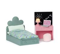 Set Di Mobili Per Camera Da Letto Teen Lundby Moderna Con Letto E Scrivania
