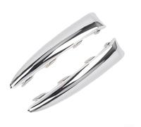 Set di modanature cromate per paraurti anteriore per Fiat 500 2016 2017 2018 2019 2020 numeri di ricambio 735642306 735642307