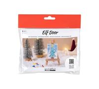 Set di modellazione - Creativ Company - Mini set creativi portafortuna artista - 4 pezzi