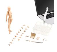 Set Di Modelli Di Figura D'azione - Figure Di Azione Del Corpo Kun | Sketting Drawing Doll Model Set, Artist Decoration Collection Con Supporto Di Base Per Accessori Fotografia, Decora