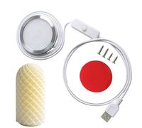 - Set di modelli di stampante - Strisce LED Fulmini, lampada di illuminazione dimmerabile | Componenti del kit di luce a LED, risparmio energetico può essere combinato Vari modelli di paralumi Parti