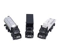 Set di modellini di camion cisterna di recupero, set di giocattoli modello di camion 1:50 Coordinamento occhio-mano per il compleanno(Tirare indietro la tuta del veicolo di soccorso)