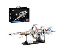 Set di modellini per stanza, 1583 pezzi, modulare per stazione spaziale Sci-Fi, giocattolo da costruzione, regalo creativo per ragazzi e adulti
