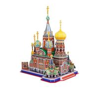 Set di modellini storici per edifici, ponte, cattedrale, blocchi, giocattoli educativi, decorazione per la casa, oggetti da collezione, set di mattoncini da costruzione, decorazioni, giocattoli