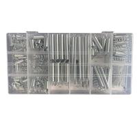 Set di molle di estensione, ferramenta, utensili, metallo, acciaio, molle in acciaio assortite, set di molle elettriche, molle di estensione e tensione for tamburi