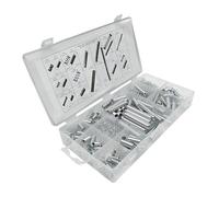 Set di molle multifunzione da 200 pezzi, set completo di molle da 200 pezzi, assortimento essenziale per manutenzione e artigianato