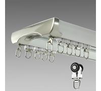 Set di montaggio a soffitto a doppio binario senza rumore, con strisce C e insonorizzanti per Heavy s (100 cm) perfetto per & decorazione della casa