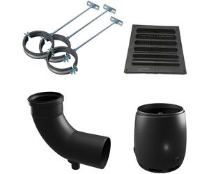 Set di montaggio cenerentola n. 1 ottimizzato per la combustione adatto a cenerentola comfort / travel / freedom