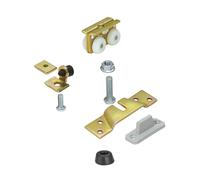 Set di montaggio per porta acciaio zincato Hettich 80 kg Zincato
