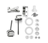 Set di montaggio per WC con cerniere/viti per WC per riparazione hardware per bagno Installazione semplice Hardware per bagno