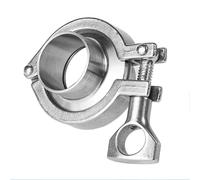 Set Di Morsetti A Tre Vie In Acciaio Inossidabile 304, 12,7 Mm, 19, 25, 32 Mm × 25,4 Mm, 40 Mm, Connettore Rapido For Morsetto Di Grado Sanitario, 1 Pz.(25 mm x 40 mm)