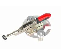 Set di morsetti orizzontali per Piastra forata a griglia regolare Ø 20 mm small silver