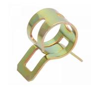 Set di morsetti per pantaloni da moto, 10 pezzi, 5 - 22 mm, riutilizzabili e regolabili, set di clip Worm Drive Pipe per Fuel Line & Water Pipe, Stainless Steel Fastener (-8 mm)