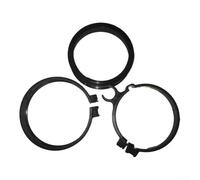 Set di morsetti per tubi compatibili con BR700 BR800 BR800X BR450 BR450c, include parti 4282 708 8704 8703 701 6301, fascette stringitubo nere e slip per anello