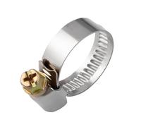 Set di morsetti per tubi dell'acqua in acciaio, morsetti per tubi regolabili, 10 pezzi per migliorare la durata e le protezioni dalle perdite, fascette stringitubo in acciaio