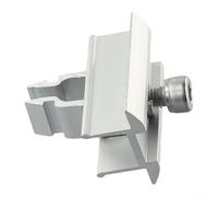 Set di morsetti terminali per pannello solare e morsetto centrale per montaggio di moduli fotovoltaici, clip di fissaggio a installazione rapida per pannelli solari incorniciati da 30-50 mm, acciaio