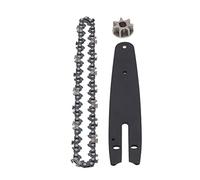 Set di motosega, ruota dentata in acciaio, 186 mm, piastra di guida, catena da 230 mm, accessorio di ricambio per mini motosega elettrica
