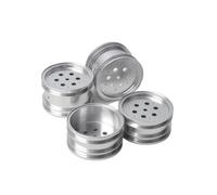 Set di mozzi in alluminio Compatibile con vari telai buggy tra cui Super Hot Shot Super Big Wig e Boomerang(SILVER)
