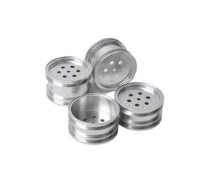 Set di mozzi in alluminio Compatibile con vari telai buggy tra cui Super Hot Shot Super Big Wig e Boomerang(SILVER)