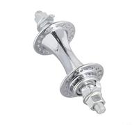 Set di mozzi per bicicletta posteriore anteriore e con ruota a 36 fori, ferro e bici per mozzi per cuscinetti lisci, 100 mm, anteriore in acciaio da 130 mm, asse posteriore compatibile (mozzo