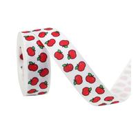 Set di nastri decorativi per l'inizio della scuola, con righello ABC, motivo autobus e lavagna, per insegnanti, ringraziamento, ghirlanda, fai da te, confezione regalo, durevole, versatile (set di