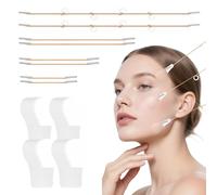 Set di nastri Facelifting - 80 cerotti invisibili e 4 nastri per contornare istantaneamente il viso, il collo e gli occhi