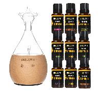 Set di nebulizzatori di oli essenziali Bilovit + 9 oli essenziali