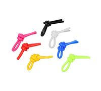 Set di Nodi Antivibranti per Racchetta da Tennis con Elasticità Superiore con Silicone Ammortizzante per Corde della Racchetta - 7 Colori Vivaci - Accessorio Durevole per
